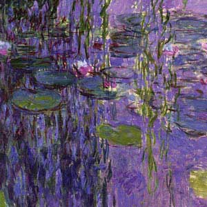 Claude Monet Nympheas, 1916-19 iPhone 13 Pro Max Clear Case